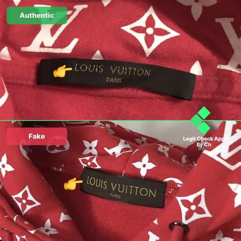 supreme lv fake vs original|supreme x Louis Vuitton scam.